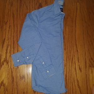 Boys Natuica front button down long sleeve